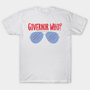 Governor Who? Blue Aviators T-Shirt